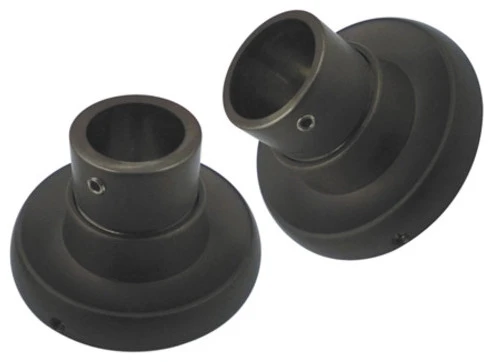 Kingston Brass SRP31 Edenscape 2-11/16"W Shower Rod Base - Oil Rubbed Bronze 1 Kingston Brass SRP31 Edenscape 2-11/16"W Shower Rod Base - Oil Rubbed Bronze