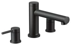Moen Align Two-Handle Roman Tub Faucet, Matte Black