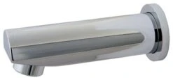 Kingston Brass Tub Faucet Spout With Flange, Polished Chrome