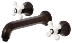 Kingston Brass Metropolitan Roman Tub Faucets With Oil Rubbed Bronze KS4025PX