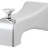 Tiber Diverter Tub Spout, Polished Chrome