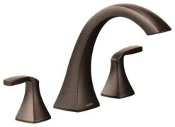 Moen Voss Oil Rubbed Bronze Two-Handle Roman Tub Faucet T693ORB