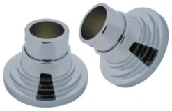 Kingston Brass SRP271 Edenscape 2-5/8"W Shower Rod Base - Polished Chrome