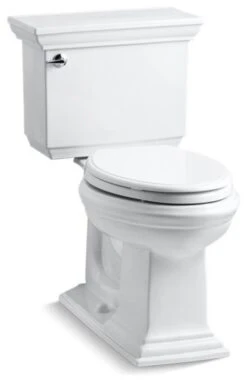 Kohler Memoirs Stately 2-Piece Elongated 1.28 GPF Toilet, White