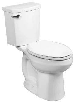 American Standard H2Optimum Siphonic Elongated Toilet, White