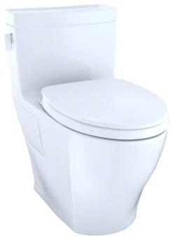 Toto Legato WASHLET+ 1P Elong 1.28GPF UHt Toilet, CEFIONTECT CW-MS624124CEFG#01