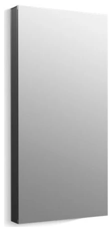 Kohler Maxstow 20"W X 40"H Medicine Cabinet, Dark Anodized Aluminum 81148-DA1