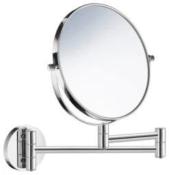 Z628 Wall Mounted 2 Sided Make Up/Shaving Mirror, 7X'S And Normal