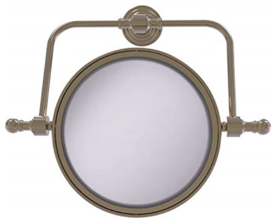 Allied Brass RWM-4/2X Retro Wave Collection Wall Mounted Swivel 8 Inch Diameter 1 Allied Brass RWM-4/2X Retro Wave Collection Wall Mounted Swivel 8 Inch Diameter